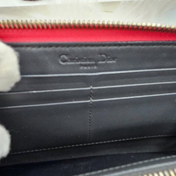 Dior Pink Patent Leather Zip Around Wallet - Picture 17 of 17